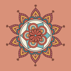 dream Catcher style frame icon vector illustration graphic