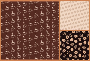 coffee cup pattern, coffee pattern, coffee beans, coffee cup, coffee background, menu pattern, espresso pattern