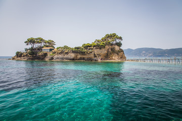 Agios Sostis and Cameo Island. Zakynthos ,Greece 