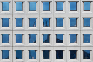 Windows of the Maersk office in Copenhagen