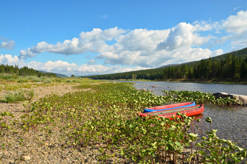 Boat trip on the river.