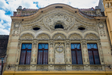 Tenement house in Brasov city in Romania