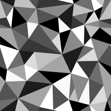 Abstract geometric rumpled triangular texture