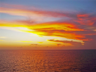 Gulf Of Mexico Sunset