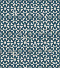 Worn out seamless background 431 round cross flower
