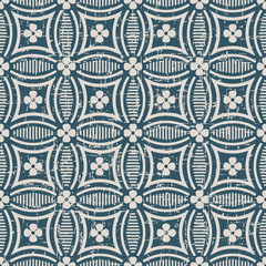Worn out seamless background 440 curve round cross line flower
