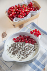 Joghurt mit Beeren 