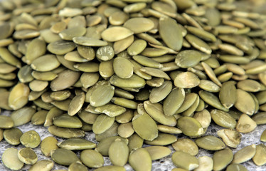 handful of pumpkin seeds