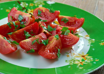 Tomato and Coriander Salad