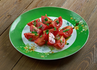 Tomato and Coriander Salad