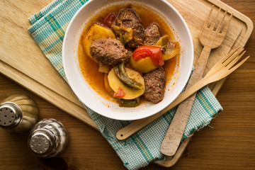 izmir kofte / Turkish traditional meatball.