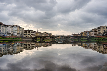 Naklejka premium Italian Ponte Santa Trinita