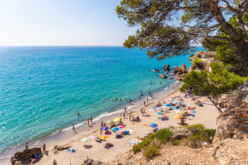 Summer at Spain seaside, Costa dorada