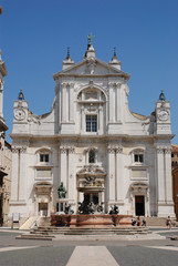 Fototapeta na wymiar Santuario della Santa Casa di Loreto - Loreto