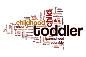 Toddler word cloud