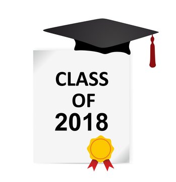graduation diploma - class of 2018