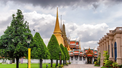 Obraz premium Temple architecture Bangkok Thailand
