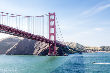 Coast Guard Toward Golden Gate