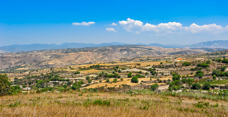 Cyprus mountain landscape