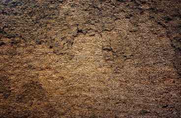 Brown grungy wall