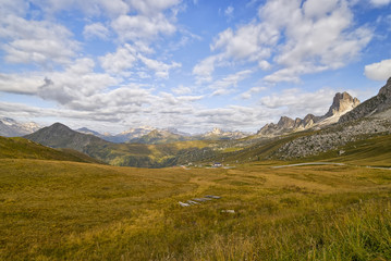 Obraz premium Passo di Giau, Italy