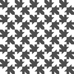 Seamless Maple Leaf Pattern. Regular Tiled Ornament. Organic Mos