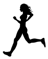 Woman running 
