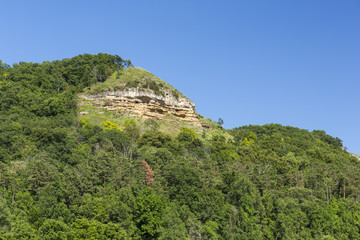 Fototapeta na wymiar Cliff In Hill Scenic