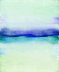 Abstract watercolor painted background - 119208026