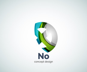 Vector cross logo template