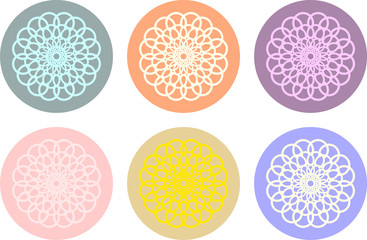 Fototapeta premium Flowers dahlias of multiple colors 1