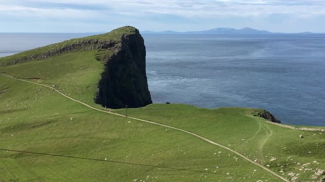 4K UltraHD A View at Neist Point, Skye, Scotland
