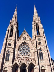 Fototapeta premium Le chiese di Strasburgo - Strasbourg, Alsazia - Francia