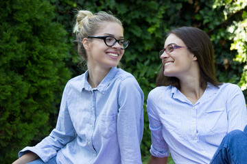 Obraz premium happiness students