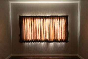 Closed window curtain