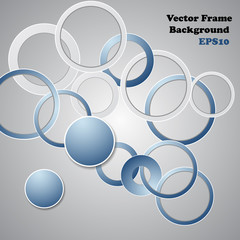 Background polygons cut paper- design template. Vector illustrat