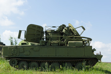 Fototapeta premium powerful military machine