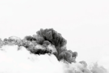 smoke cloud explosion