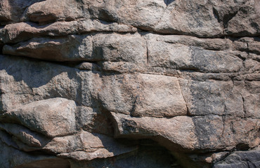 Beautiful rock in canyon 