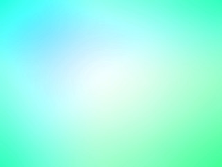 Abstract gradient turquoise blue teal green colored blurred back