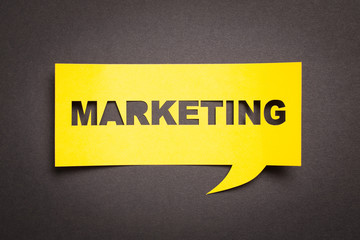 Banner with the phrase cut.
