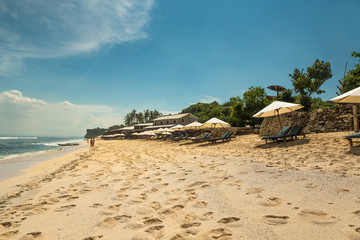 View of beautiful Balangan beach in Bali, Indonesia