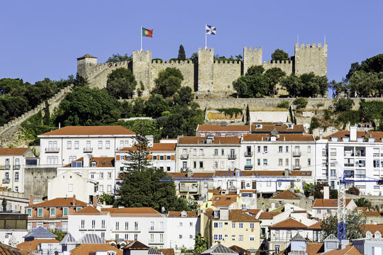 Castelo de sao jorge, Lisbon, Portugal