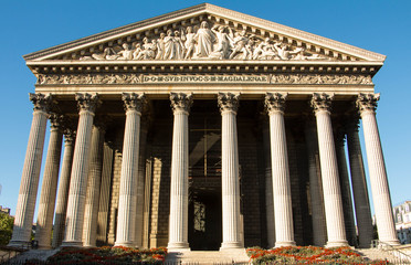 Obraz premium The Madeleine church, Paris, France.