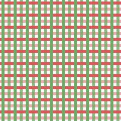 the texture seamless , red and green stripes intertwined