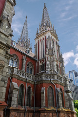 Fototapeta premium Nicholas Cathedral of the 19th century in Kiev, Ukraine