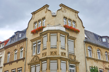 Fototapeta premium classic German building facade