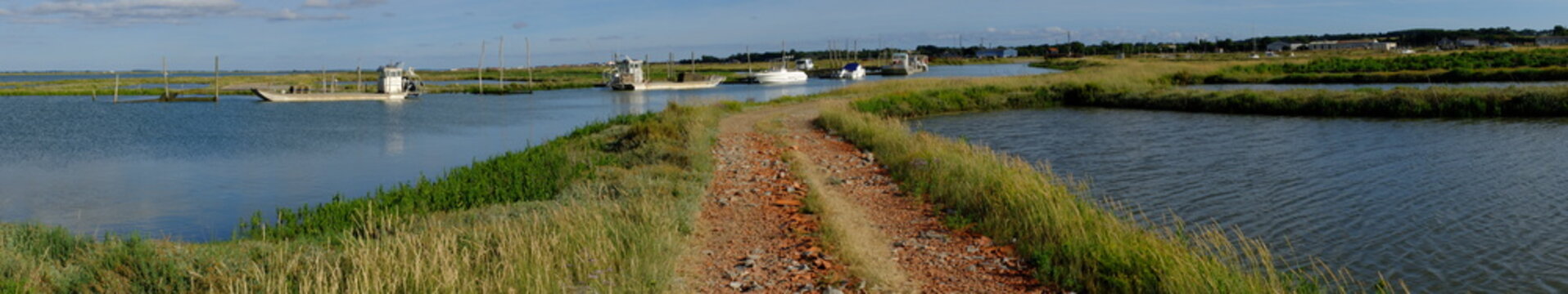 les chemins de la Seudre de Mornac &agrave; la Tremblade