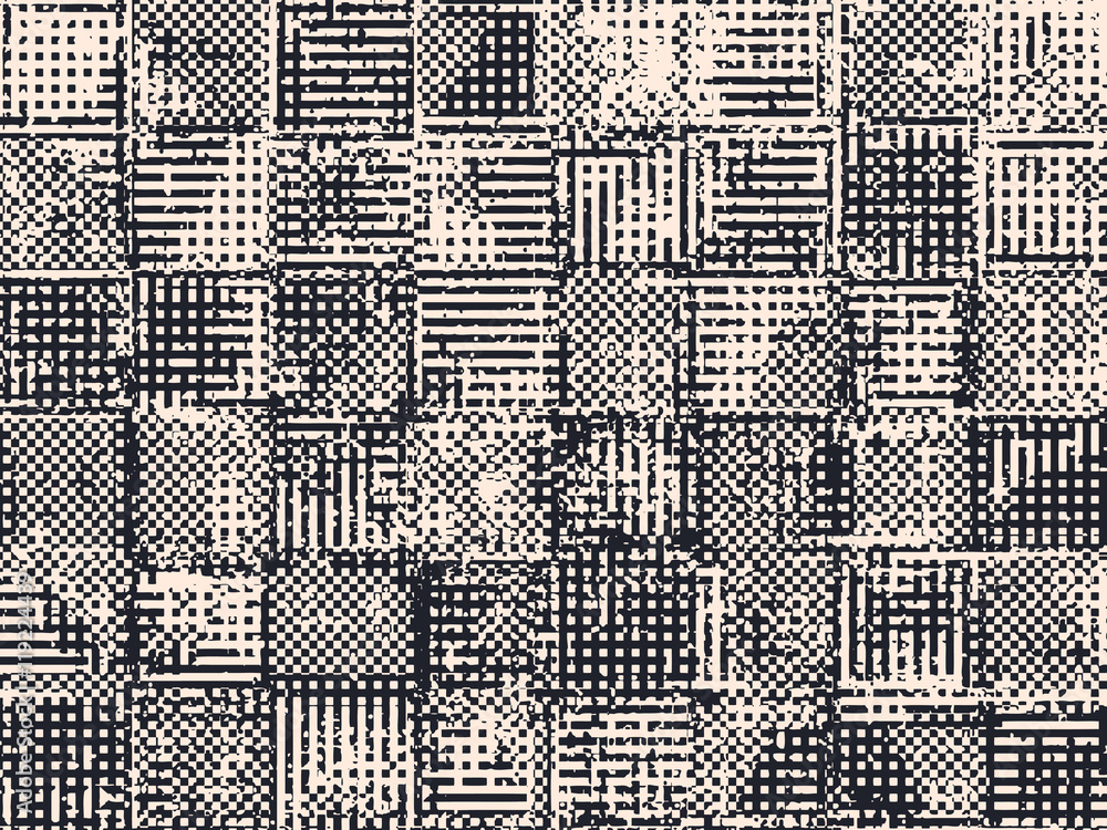 Poster abstract raster vector background. grunge monochrome composition of irregular overlapping graphic el