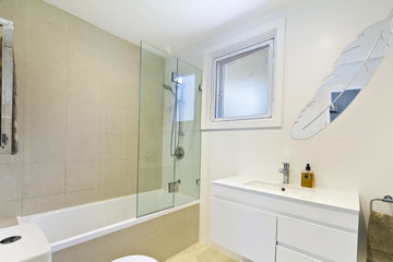 Bathroom of the luxurious house